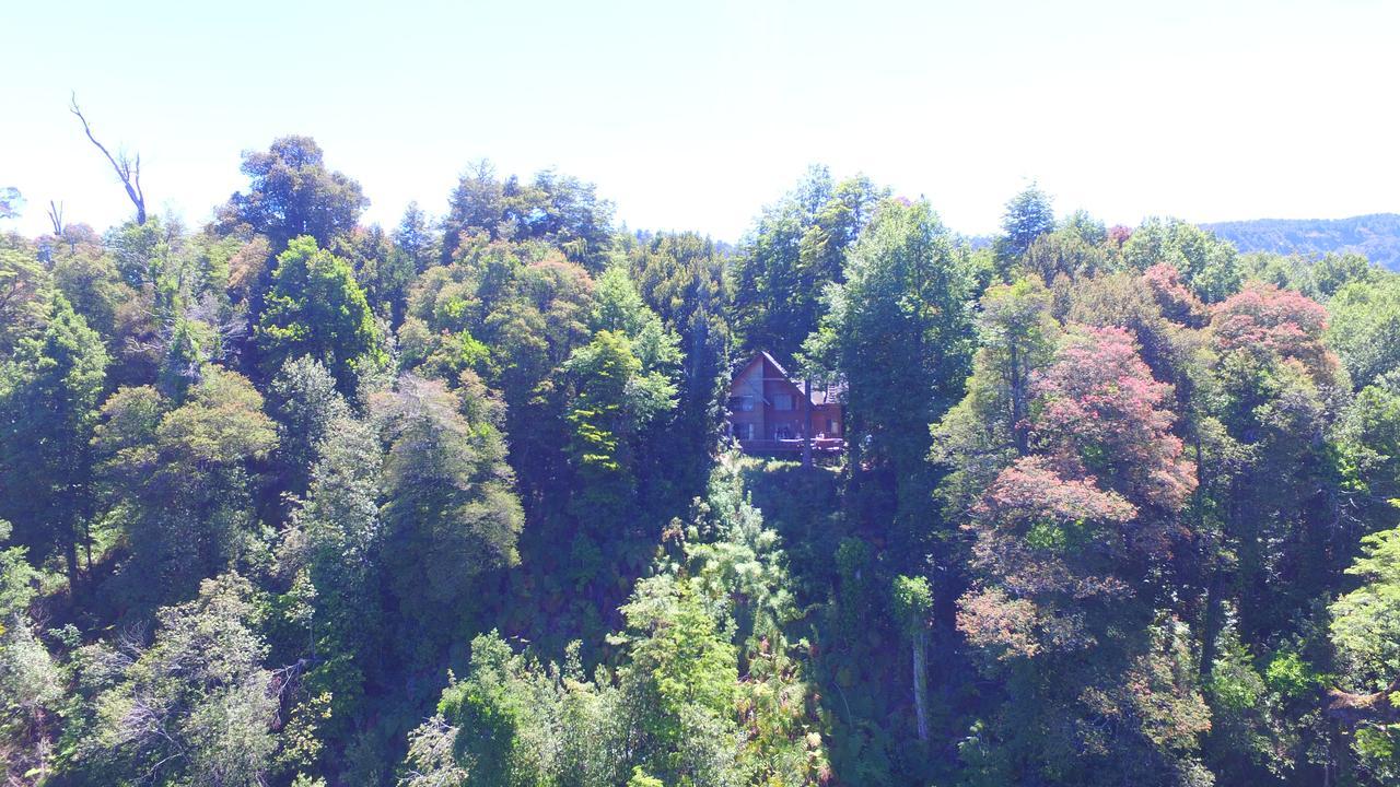 Cabana Rustica Patagonia Chilena Coñaripe エクステリア 写真